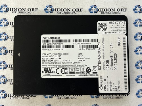 Samsung pm871b 128gb sata - samsung,