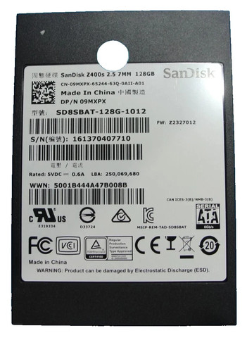 Sandisk 2400s 7mm - 2400s, 128gb